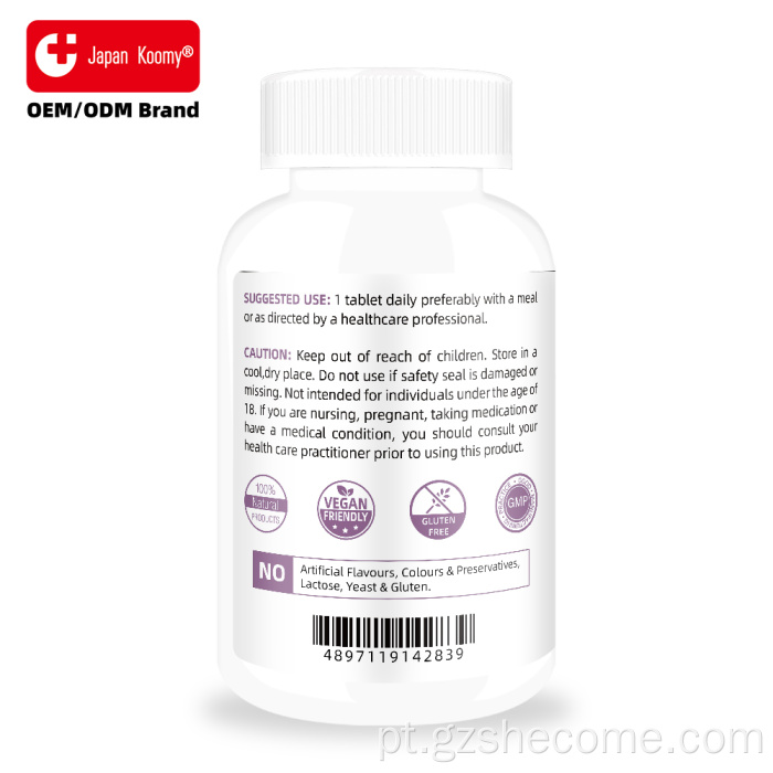 Shecome L-Lisina Tablets Suporte Imunológico